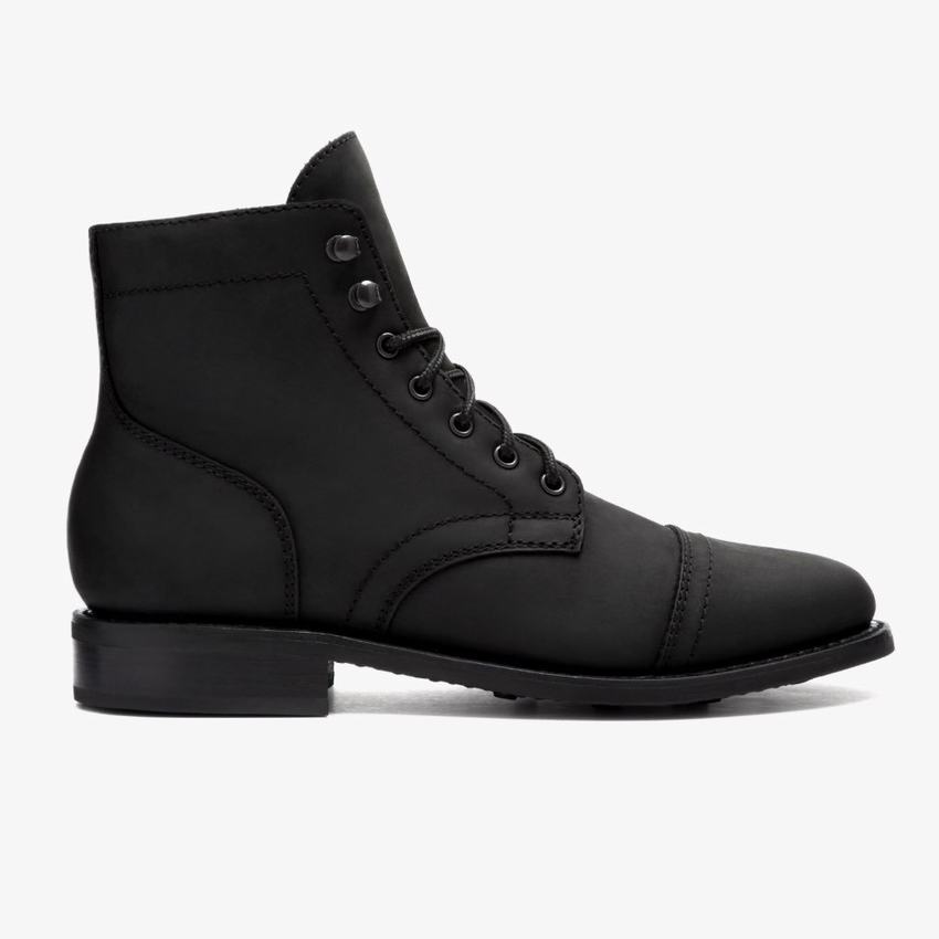 Thursday Boots Captain Veterlaarzen Dames - Laarzen Zwart (6597104-JP)